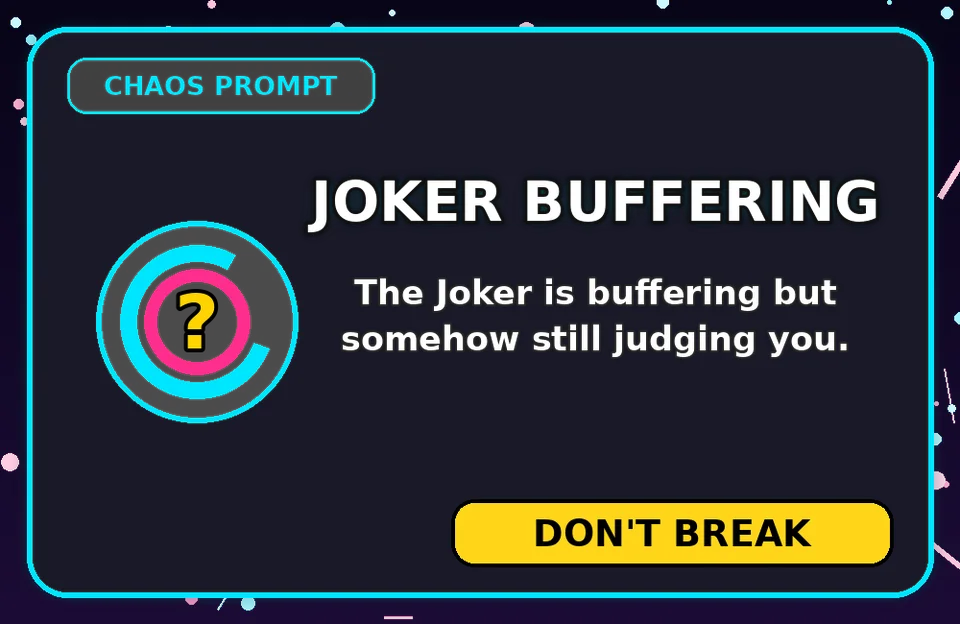 Buffer Joker challenge