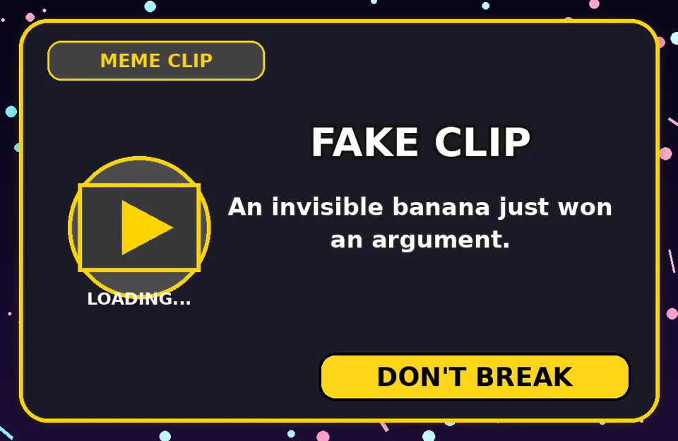 Fake clip challenge